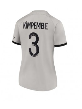 Paris Saint-Germain Presnel Kimpembe #3 Auswärtstrikot für Frauen 2022-23 Kurzarm